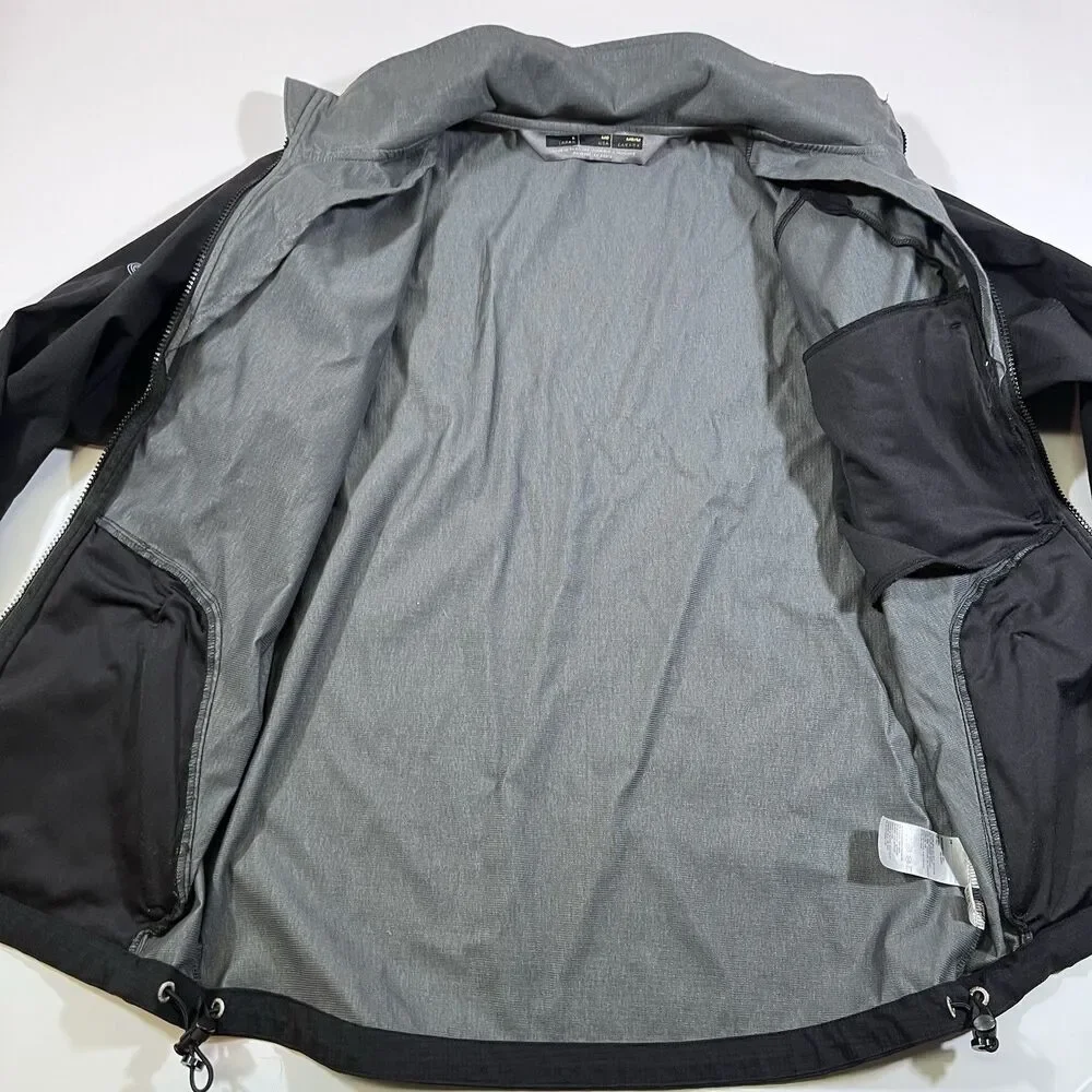 Bonfire Kinetic Black Softshell Lightweight Snowboard Jacket Y2K Men's Medium